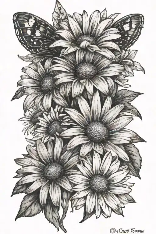 Daisy With Paw Prints