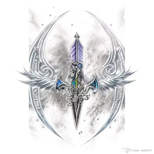 Final Fantasy X Brotherhood Sword With Water Effects