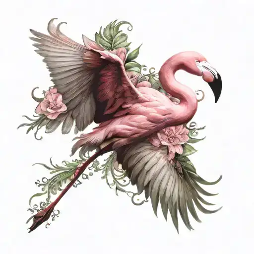 Flamingo Loosing Pink Color