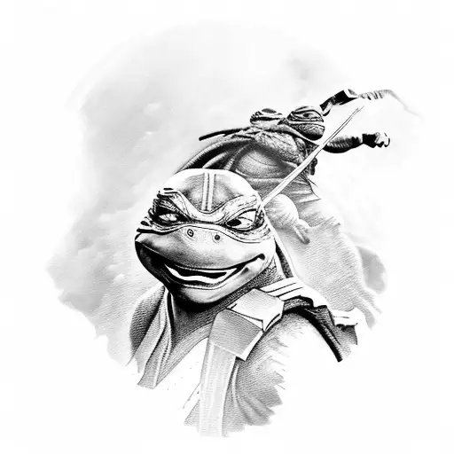 Ninja Turtles With Shredder And Splinter With This Quote Attached