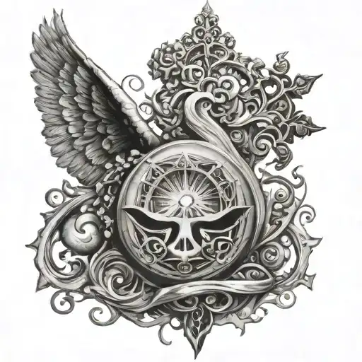 Incarnation Of God Symbol In Alchemy