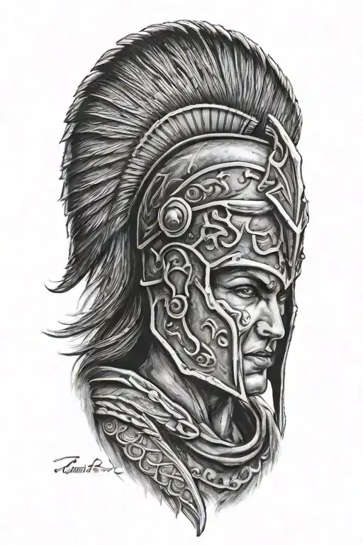 Female Spartan Warrior