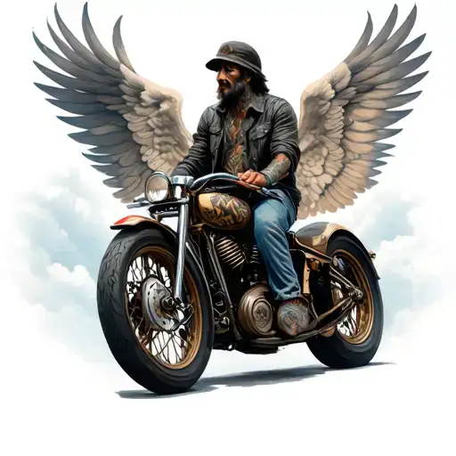 Biker Son In Heaven
