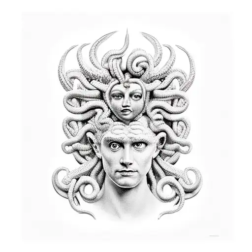 Medusa And Zues