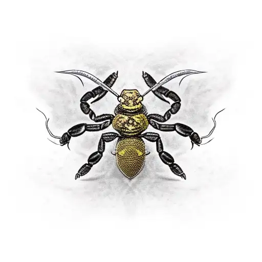 Scorpion With Swords