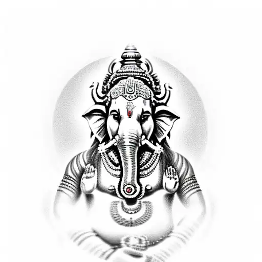 Male Ganesha Full Body With Dreadlocks