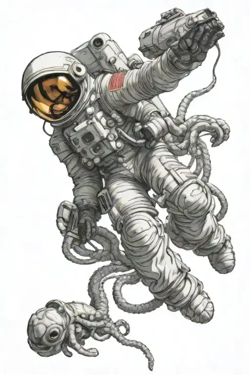 Astronaut Cephalopod