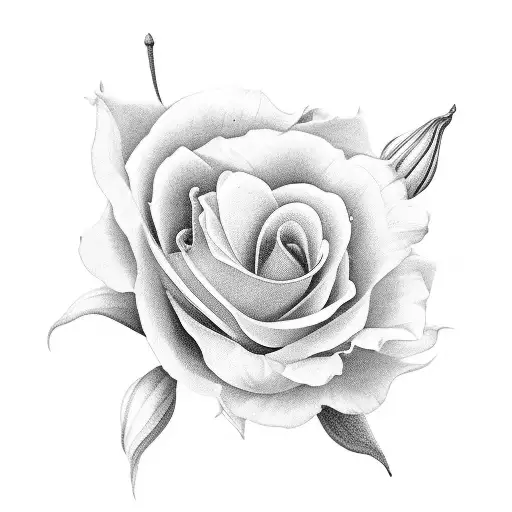 Music And Field Of Flowers