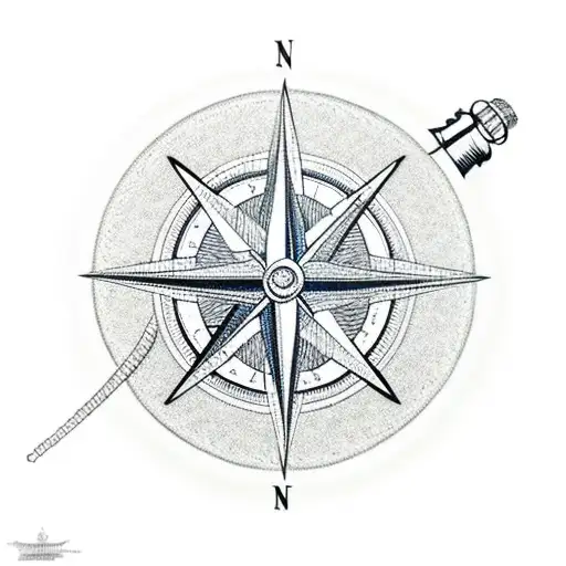 Compass With Maple Leafs