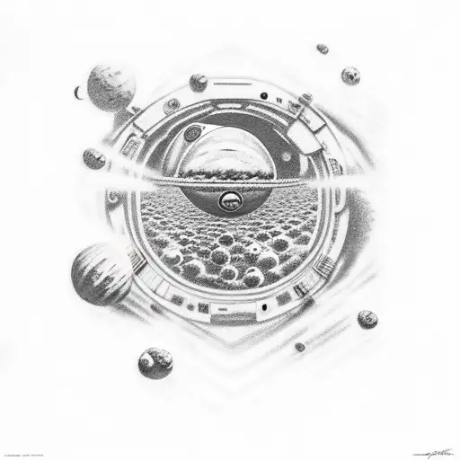 Astronauts Ia In Black Hole