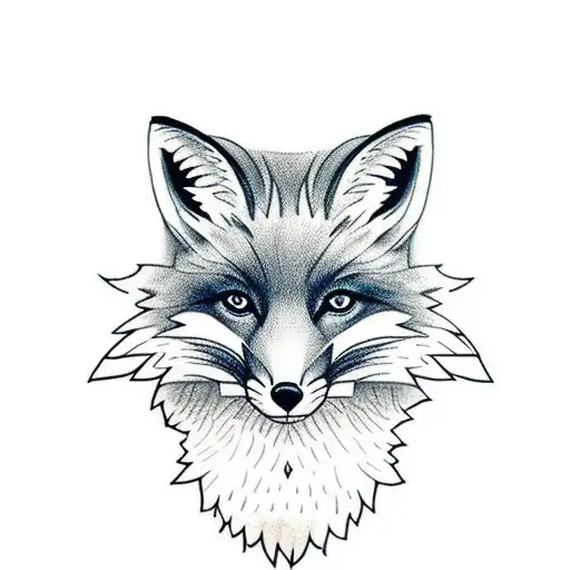 Cute Fox In Full Size