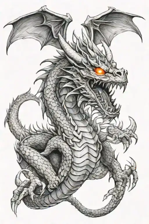 Dragon Breathing Fire