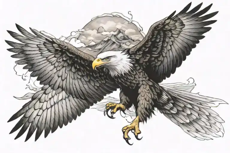 Eagle Soaring