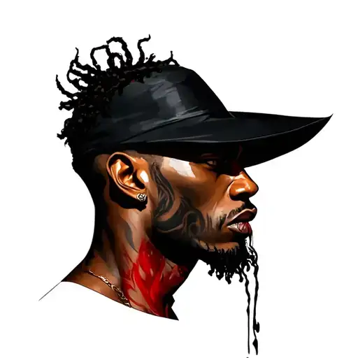 Sexy African Vampire Male