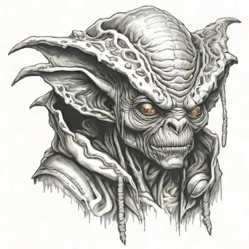 Alien Goblin In A Hoodie