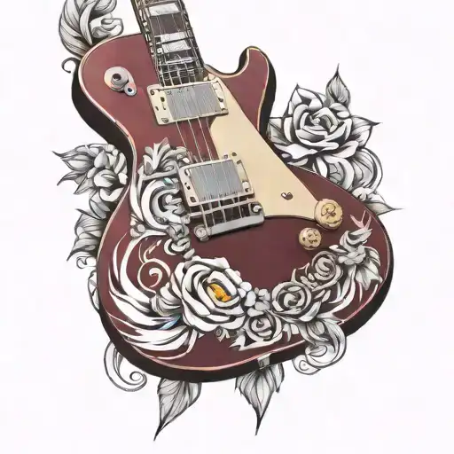 Gibson Les Paul Guitar Wine Red