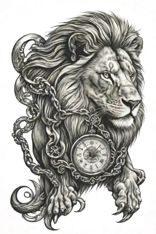Lion Plus Time Piece