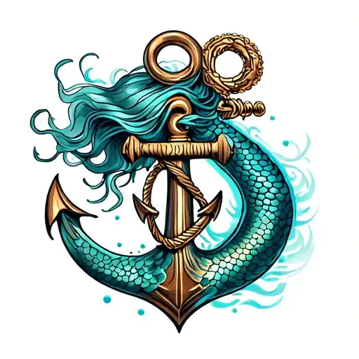 Mermaid Anchor