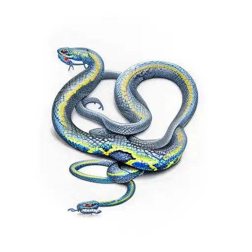 Entwined Snake For The Arm