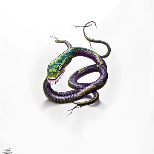 Entwined Snake For The Arm