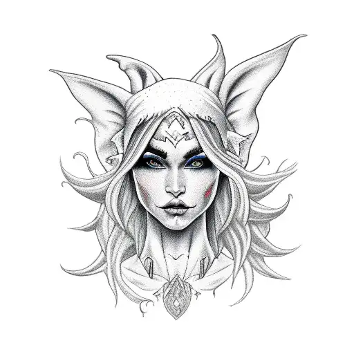 Female Elves Faces
