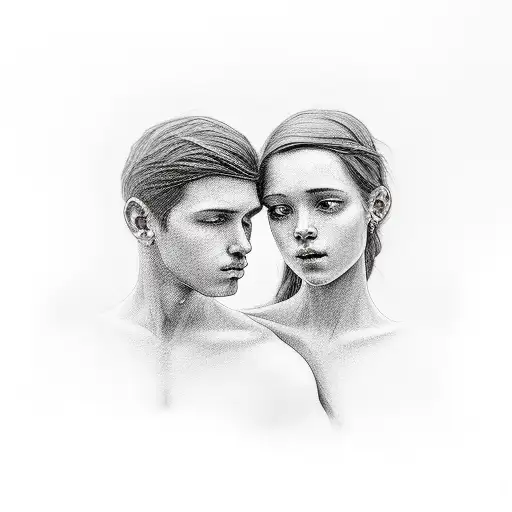 Girl And Boy In Love