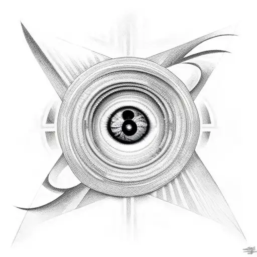 Black Hole With A Cross