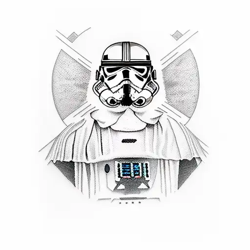 Dark Side From Star Wars Arm Sleeve