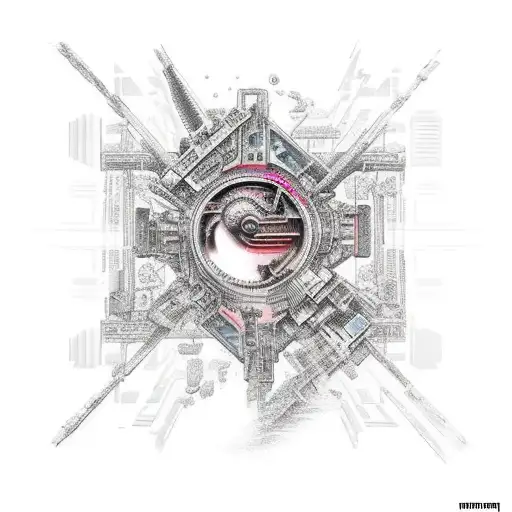 Cyberpunk City Street