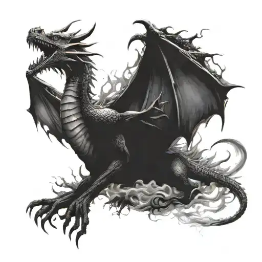 Dragon Breathing Fire