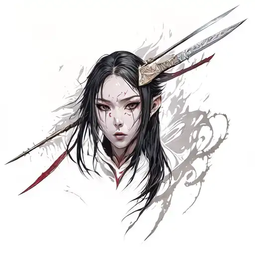 Demon Slayer Nezuko Face In Blade