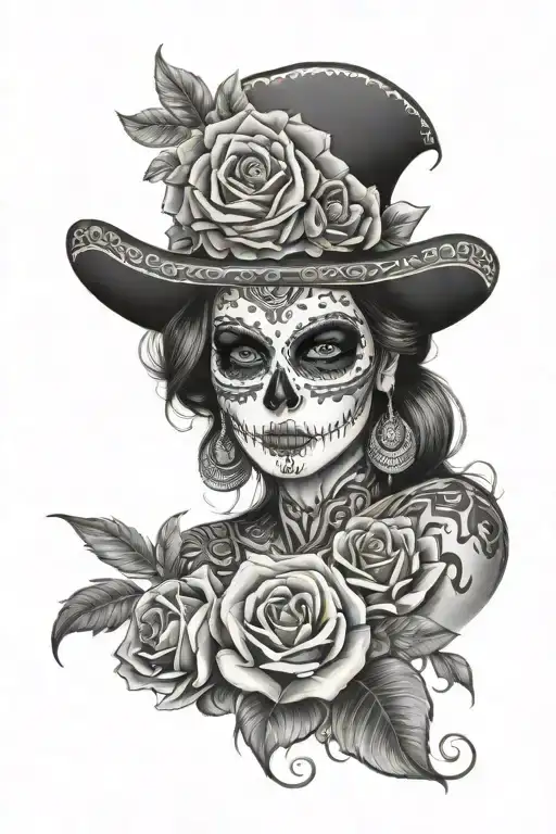 Catrina Mexican Woman