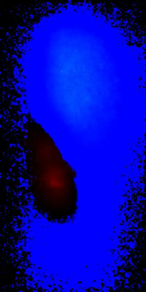 Space Theme With Cosmic Dust Clouds