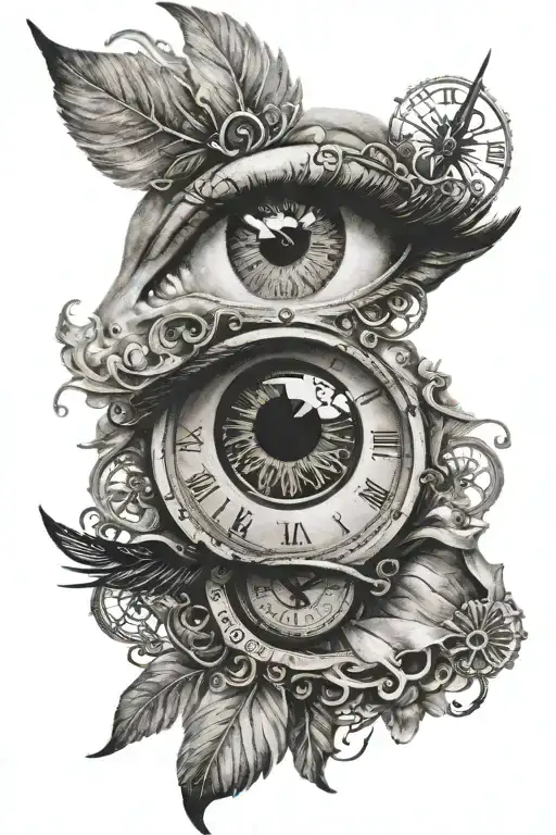 Eye And A Clock