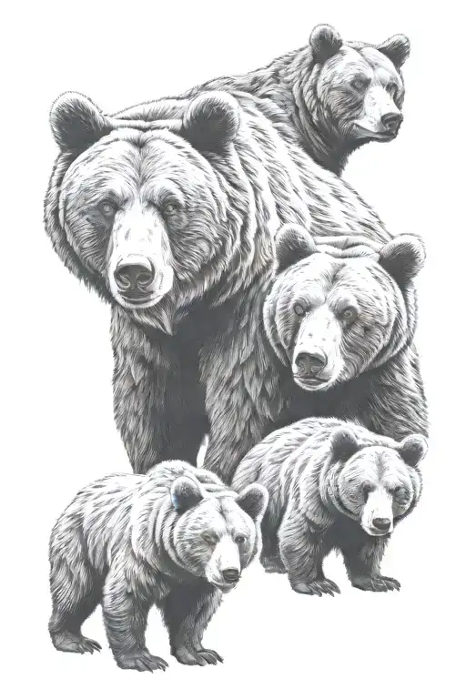 Bear Family 7 Bears