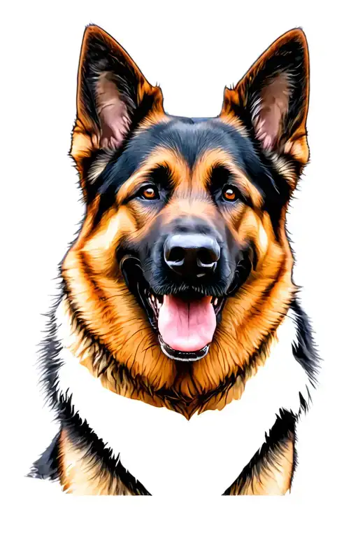 Harassing A German Shepherd Dog