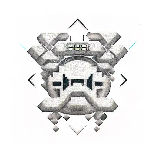 Space Invaders Game Character