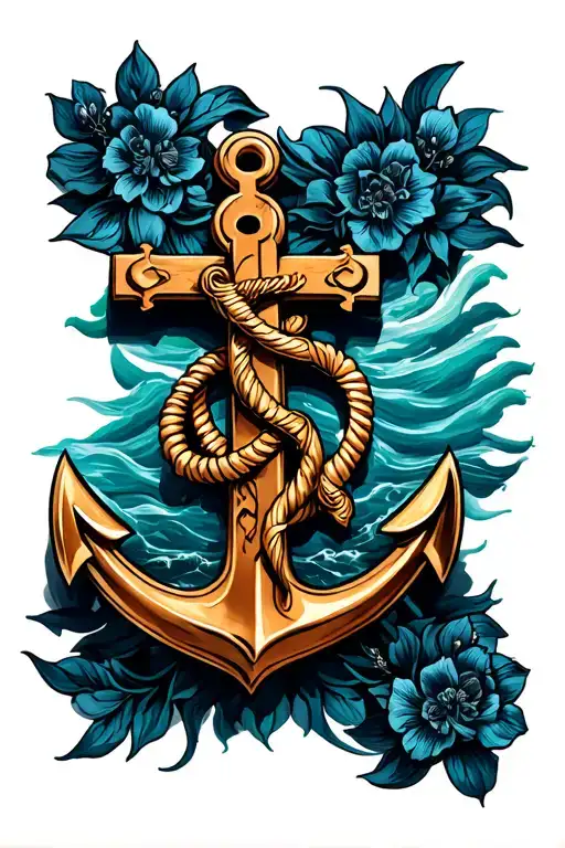 Anchor With Crucifix