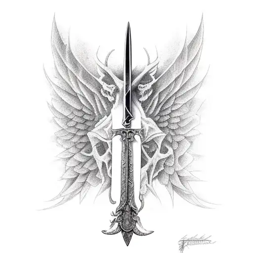 Egal Standing On A Sword