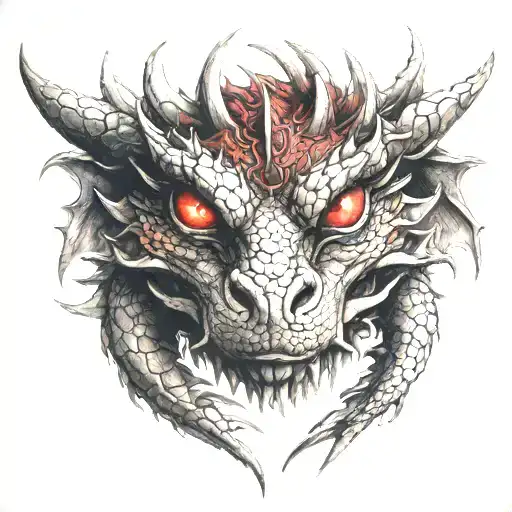Dragon Red Eyes