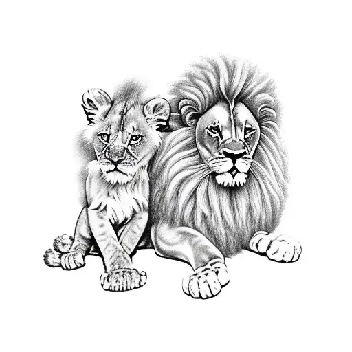 Lion And Litle Lion