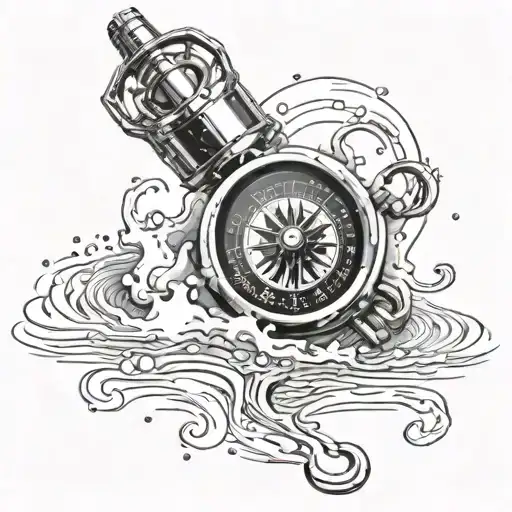 Ice Rink Tracks Microphone Compass Water