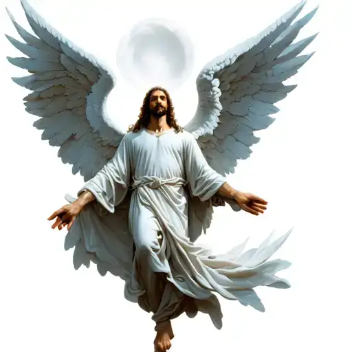 Angel Gabriel Ascending From Hel