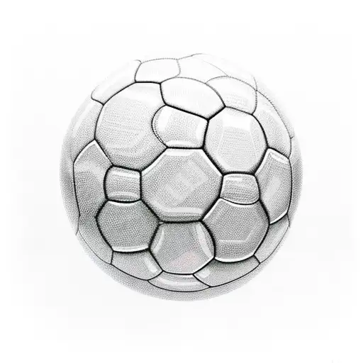 A Five-a-side Soccer Field On A Small Rocky Island