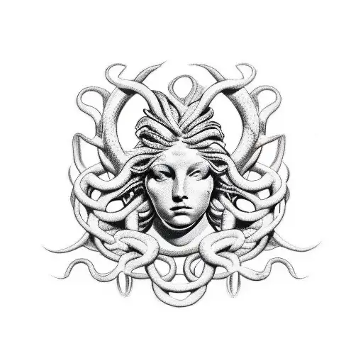 Un Tatouage De Medusa