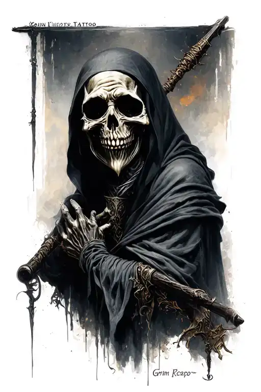 Grim Reaper Moment Die