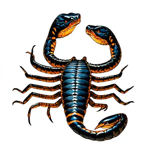 Scorpion And Snake