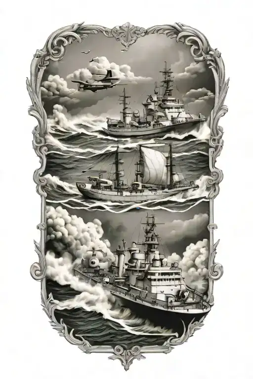 Seals Militar Ocean Boat Merging