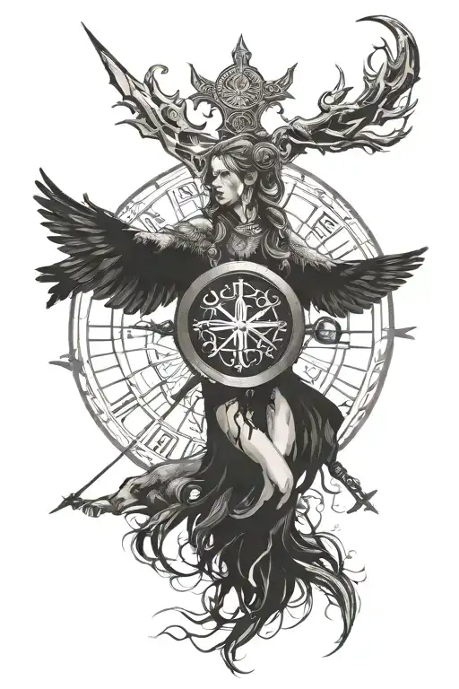 Valkyrie Vegvisir