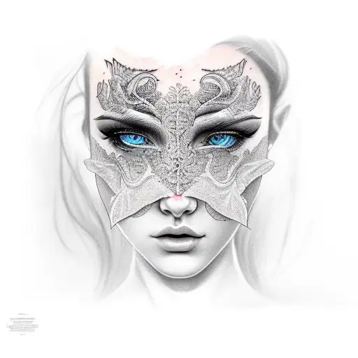 Wing Covers Girl Face